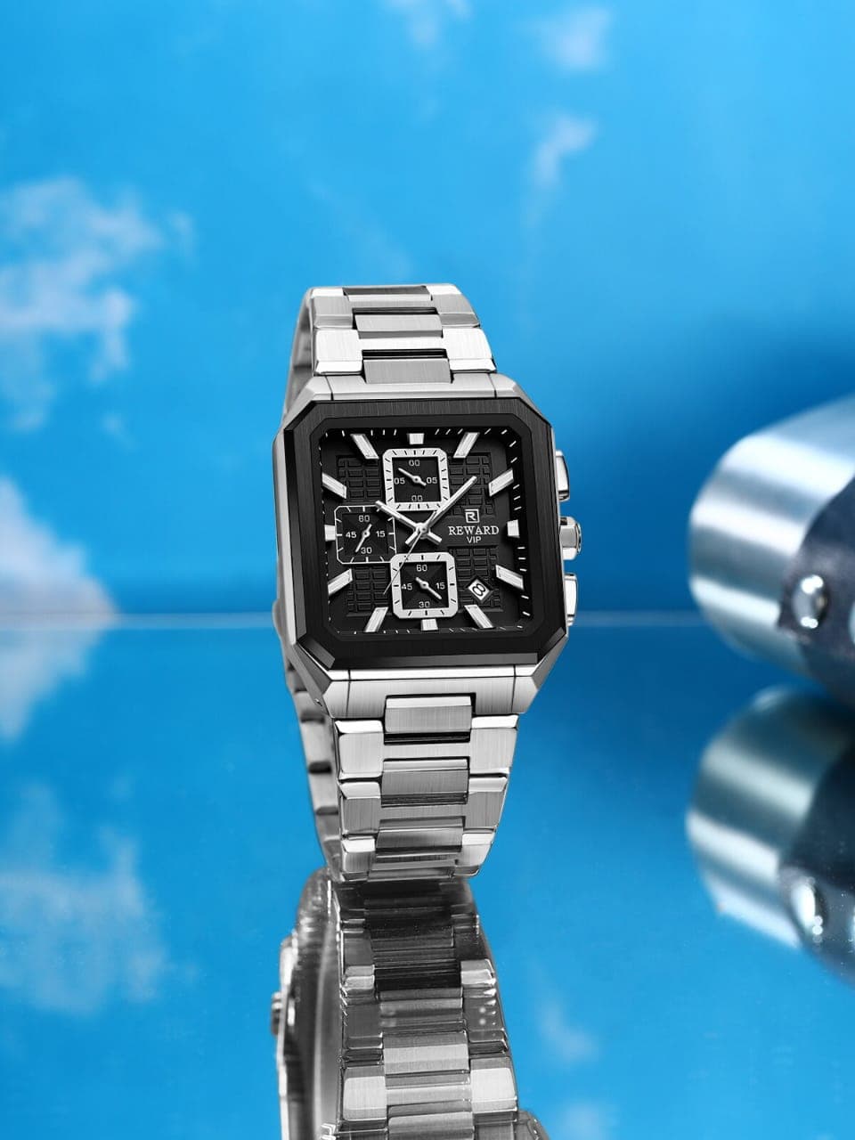 NaviForce NF9117 luxury watch side view - premium timepiece for men online India