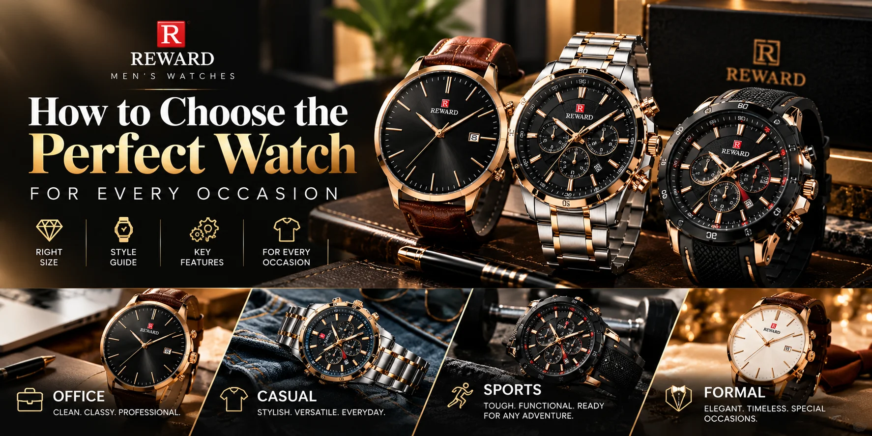 How to Choose the Perfect Watch for Every Occasion