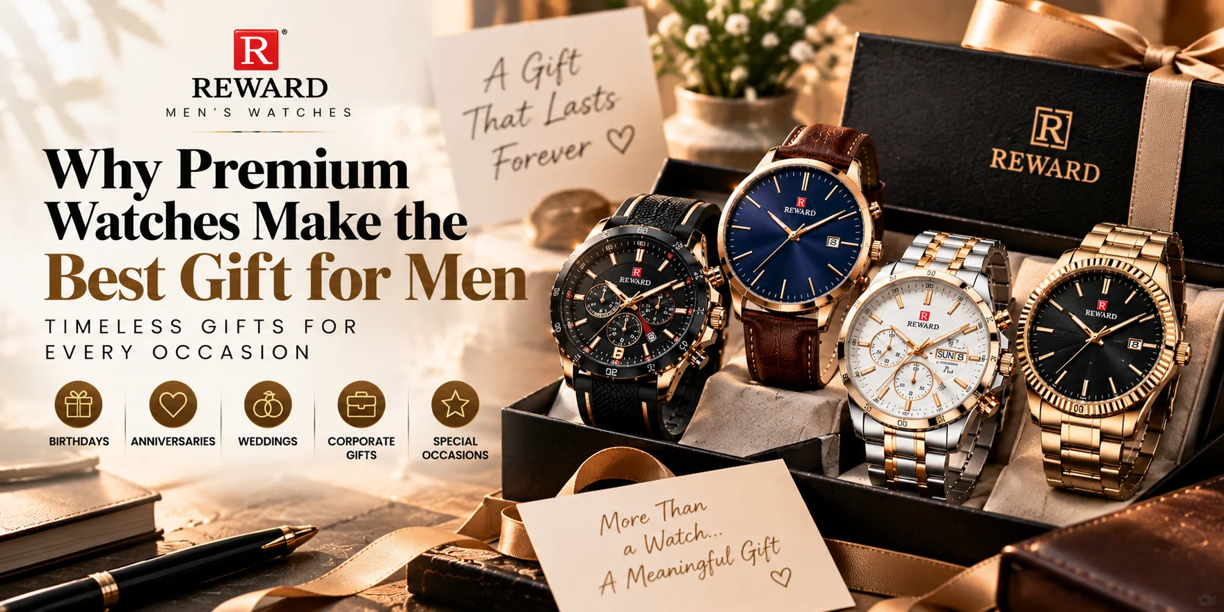 Why Premium Watches Make the Best Gift for Men