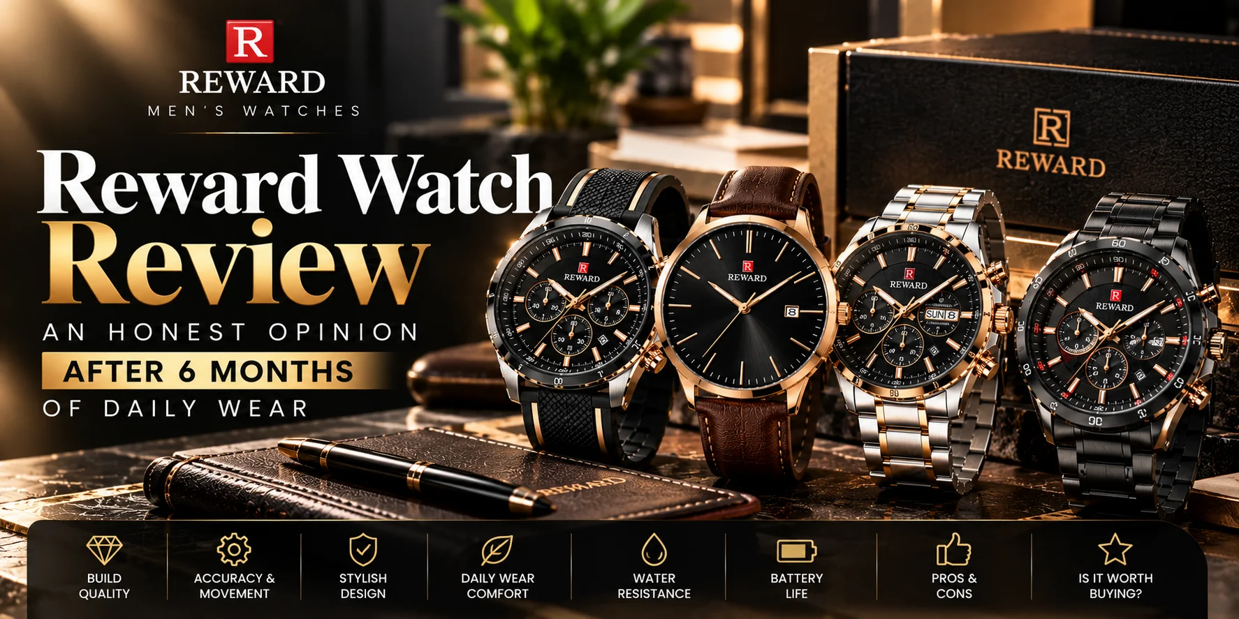 Reward Watch Review: An Honest Opinion After 6 Months of Daily Wear